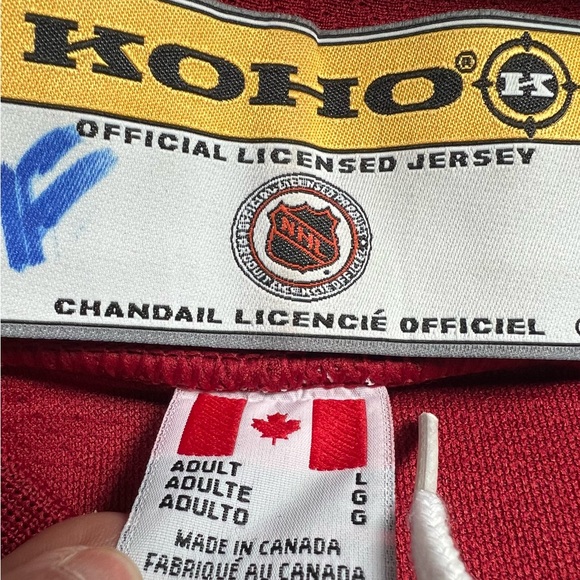 L Original Shane Doan KOHO Jersey VTG Fight strap Arizona Coyotes Phoenix NHL - Picture 9 of 14
